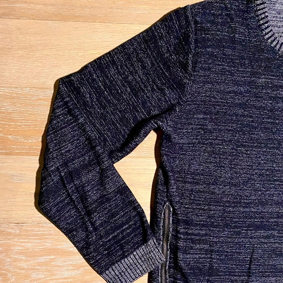 Minimum Crewneck Side Zipper Sweatshirt LRG/XL EUC - Picture 3 of 5